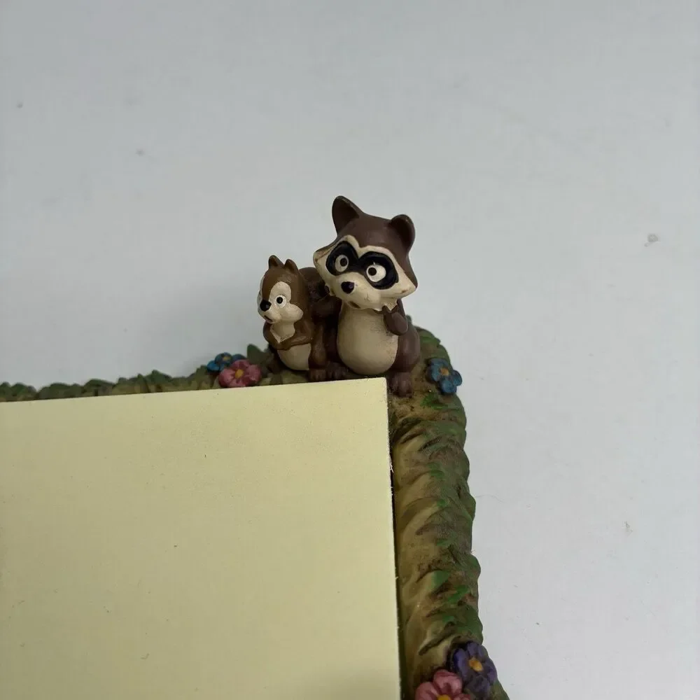 Disney Snow White & the 7 Dwarfs Desk Set Sneezy Paper Post It Note Holder 1999